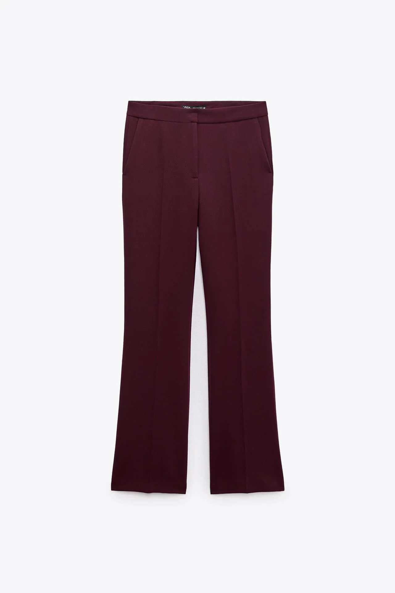 Zara Full Length Trousers in Eggplant