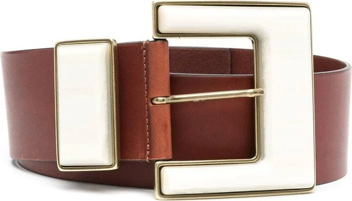 Etro Buckle-Fastening Leather Belt