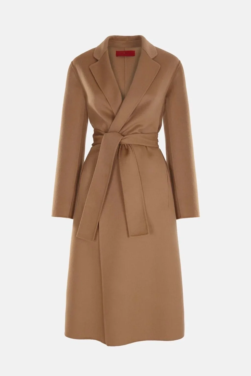 Carolina Herrera Double-Faced Wool Coat in Camel