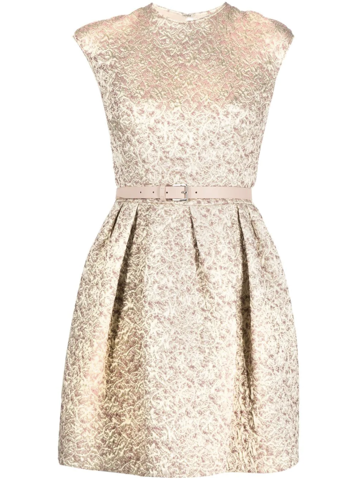 Christian Dior Brocade Flared Dress