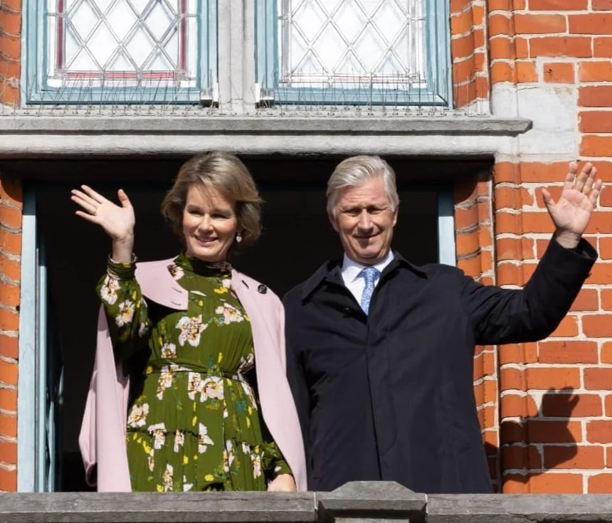 King Philippe and Queen Mathilde visit Walloon Brabant Province