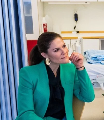 Crown Princess Victoria visits the Tobias Registry