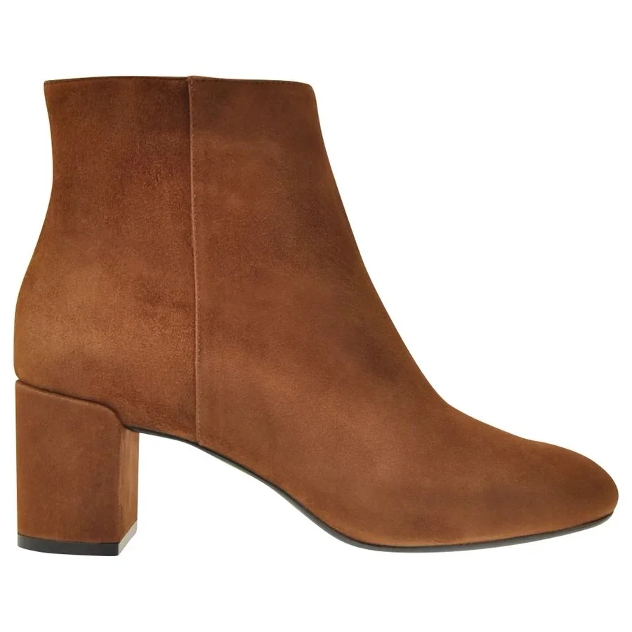 Marzio DT445 Ankle Boots in Cognac Suede