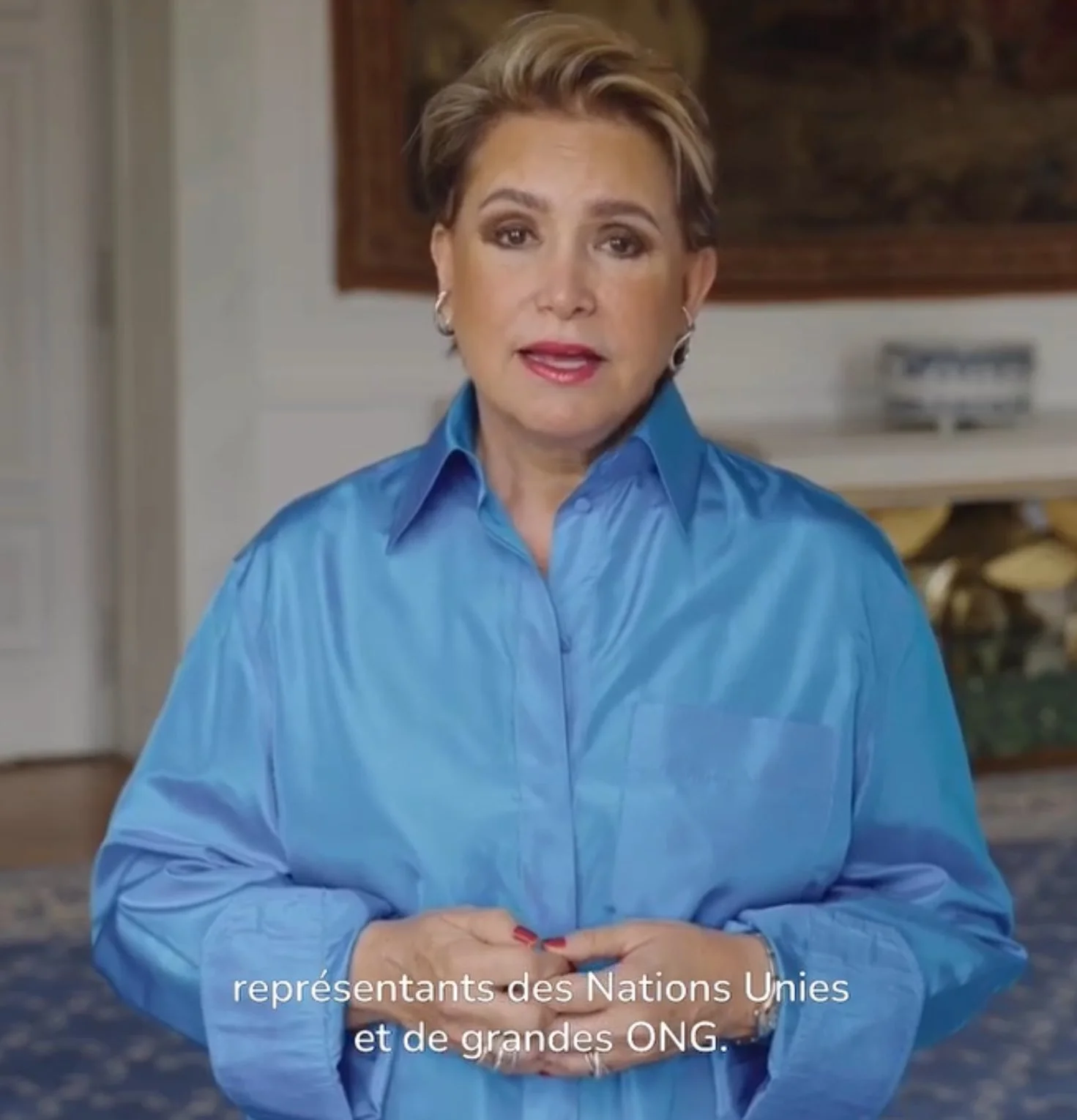 Grand Duchess Maria Teresa sends video message to International Association of Lawyers' Congress