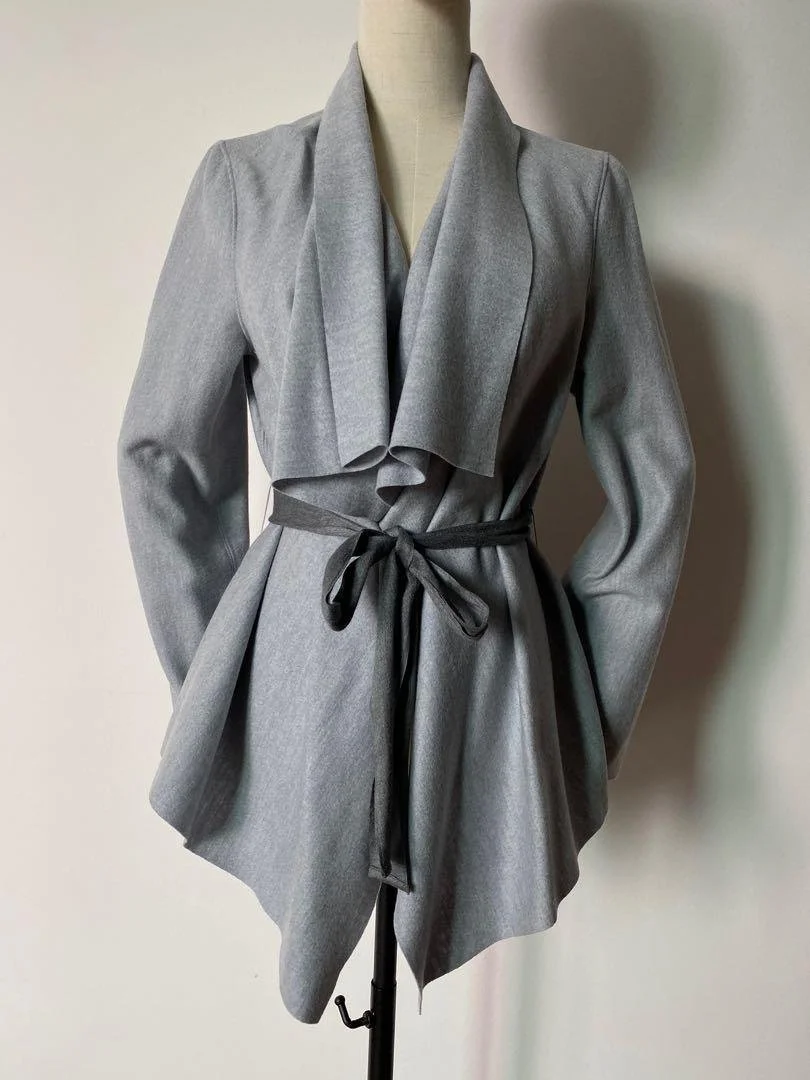 Carolina Herrera Draped Belted Jacket