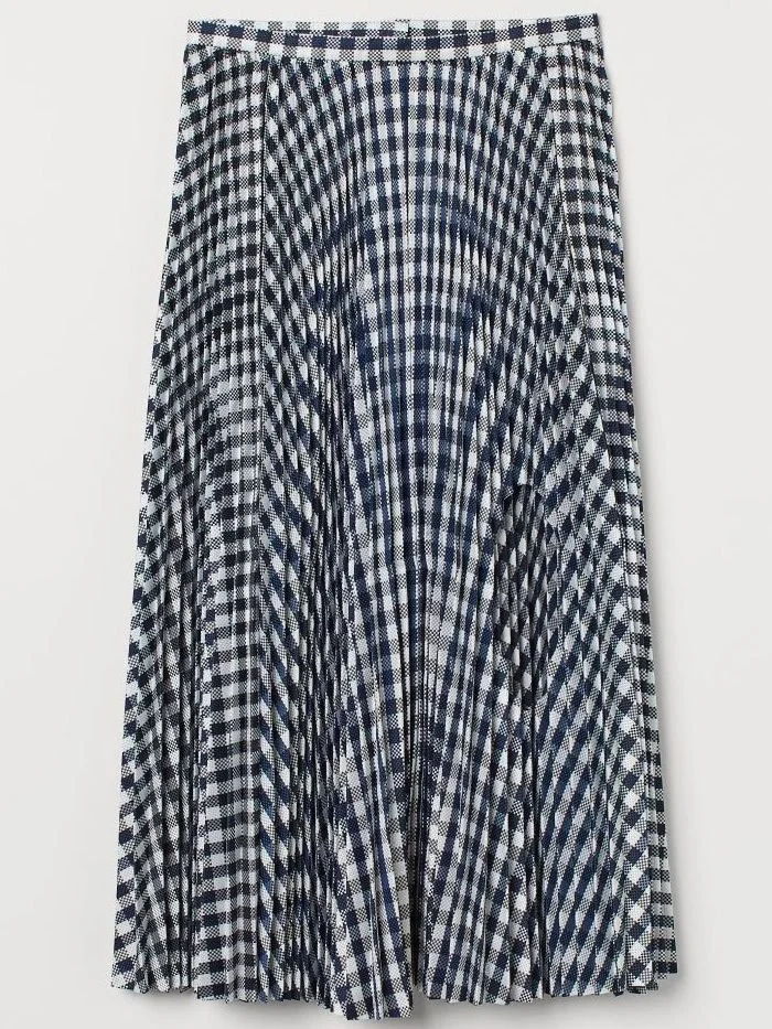 H&M x TOGA ARCHIVES Pleated Cut-Out Skirt
