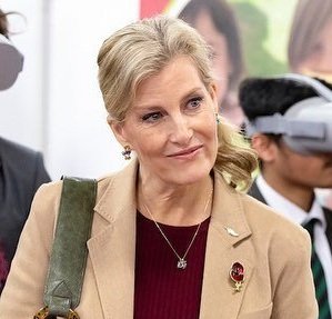 The Countess of Wessex visits the National Fruit Show