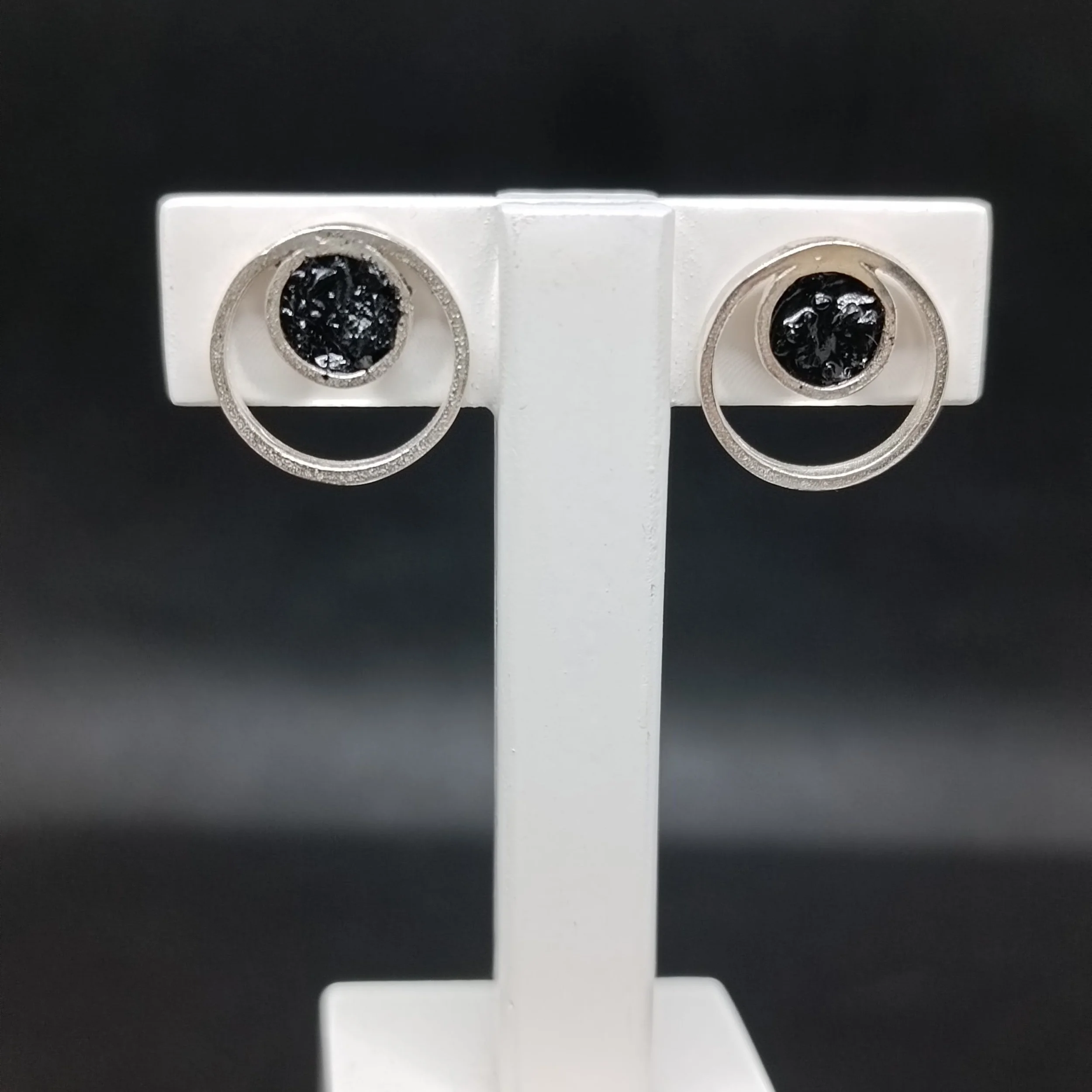 Joyeria Asensio Circle Earrings