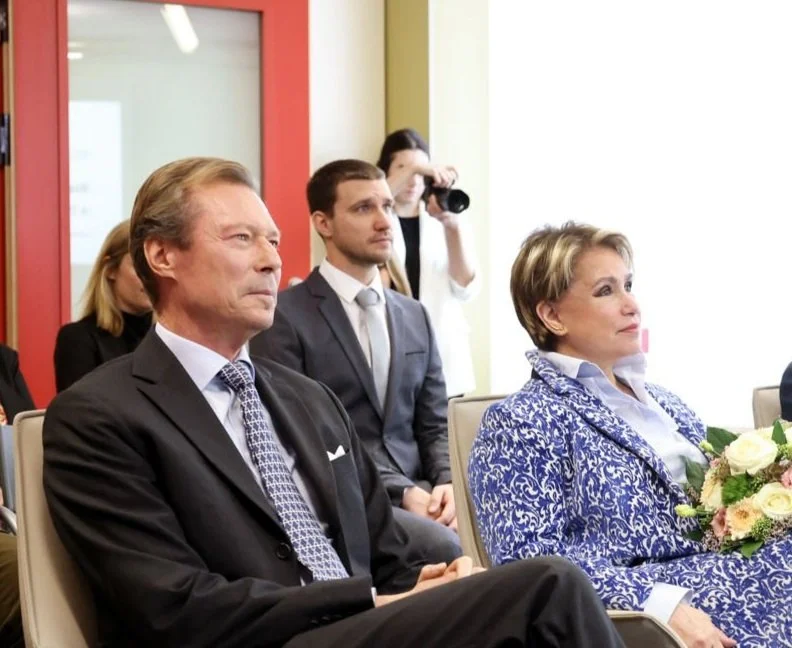 Grand Duke Henri and Grand Duchess Maria Teresa visit ECG-School of Business and Management