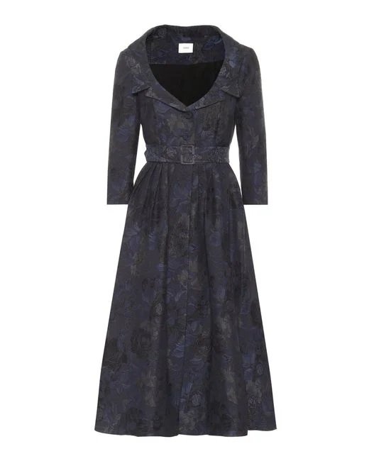 Erdem Merril Jacquard Dress in Black