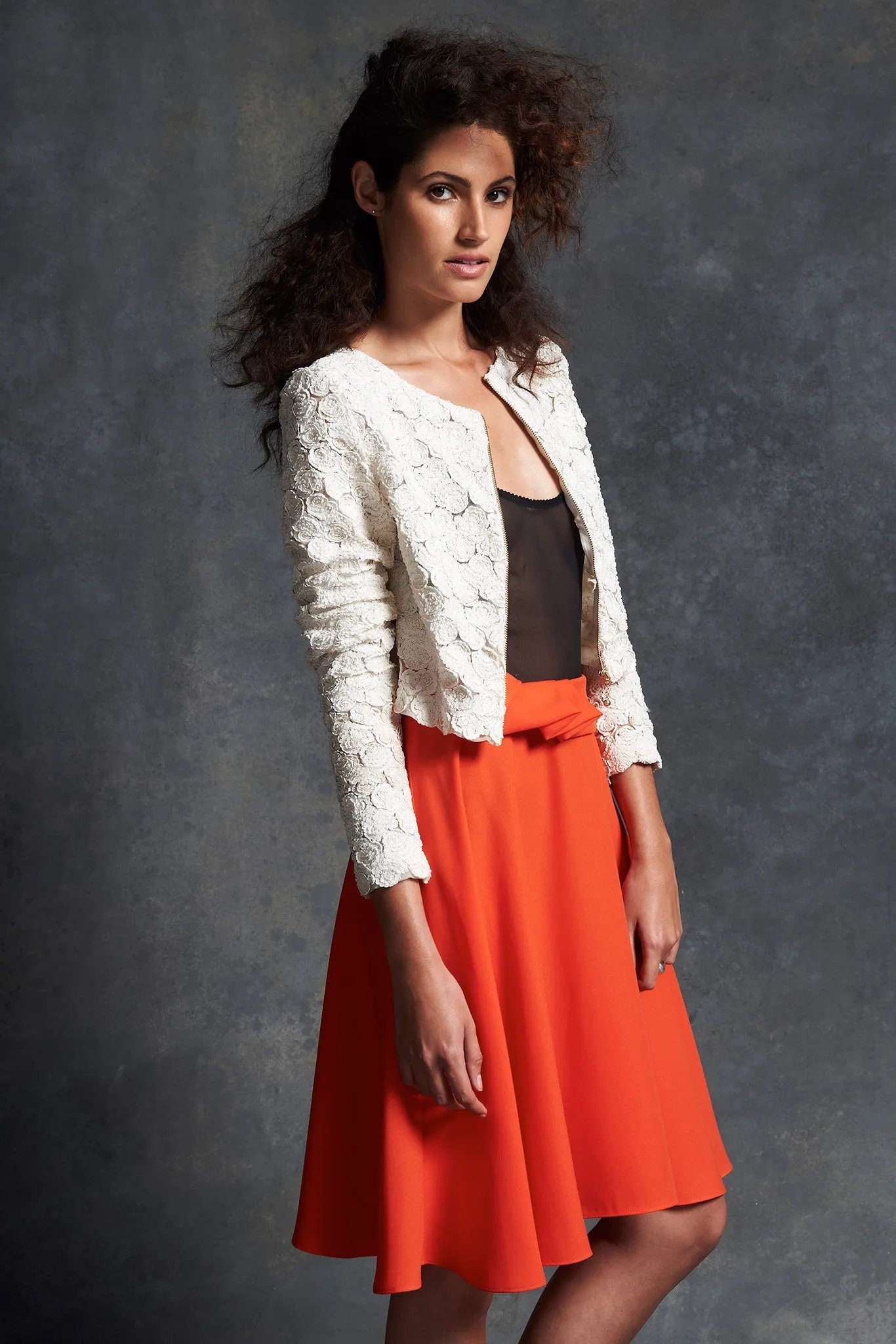 Saloni Floral Lace Jacket in White.jpg