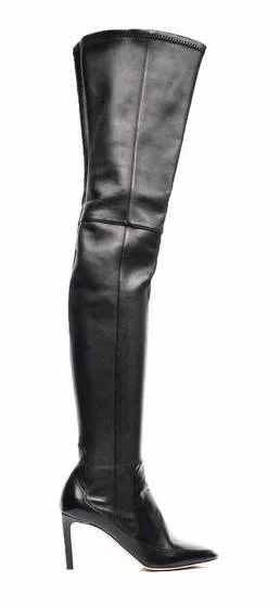 Nina Ricci Over-the-Knee Leather Boots