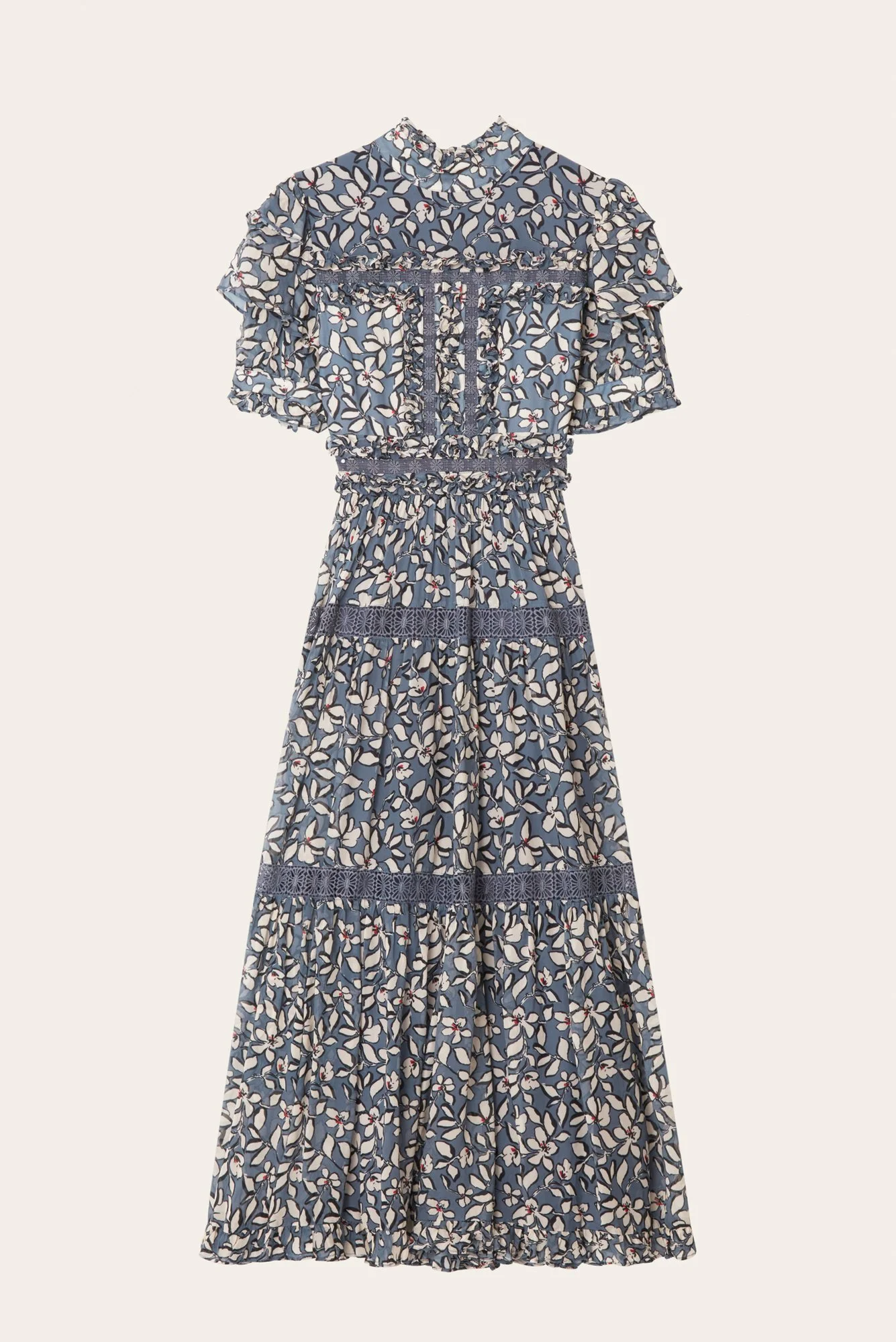 By Malina Iro Midi Dress in Fiore