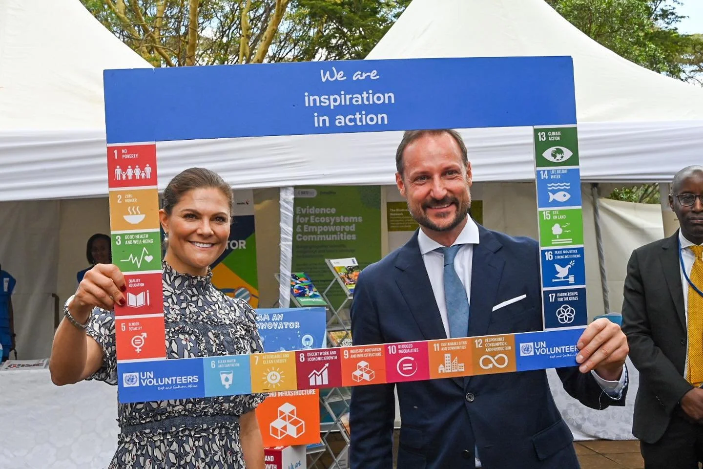 Crown Princess Victoria visits Kenya - Day 2
