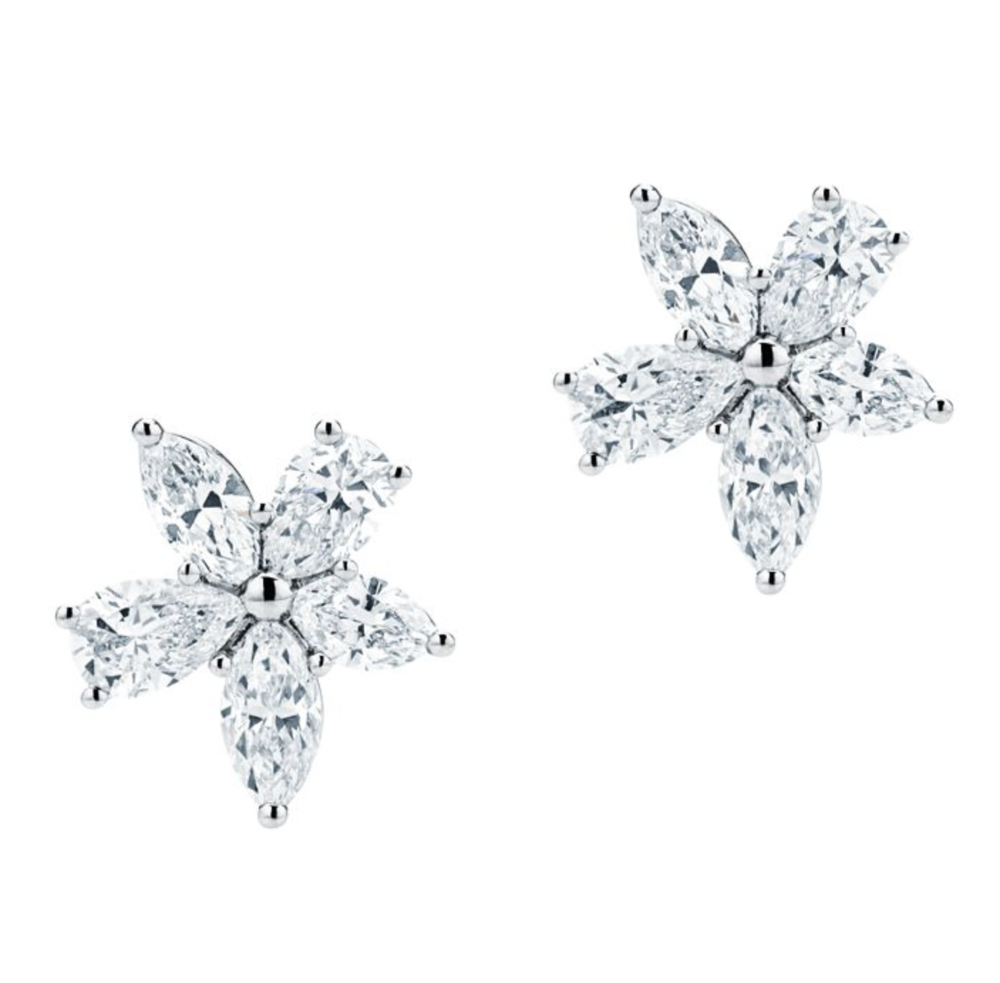 Tiffany Victoria Mixed Cluster Earrings — UFO No More