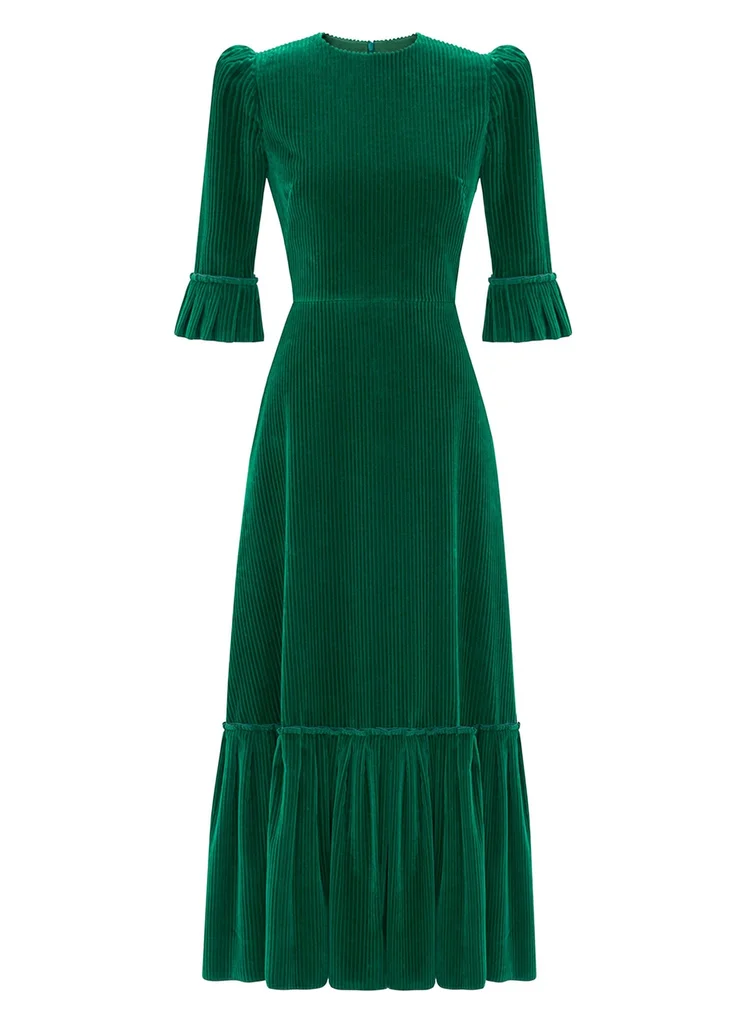 The Vampire's Wife Corduroy Festival Midi Dress  UFO No More