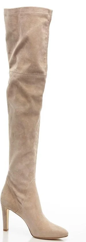 Natan Over the Knee Boots in Brown Suede UFO No More
