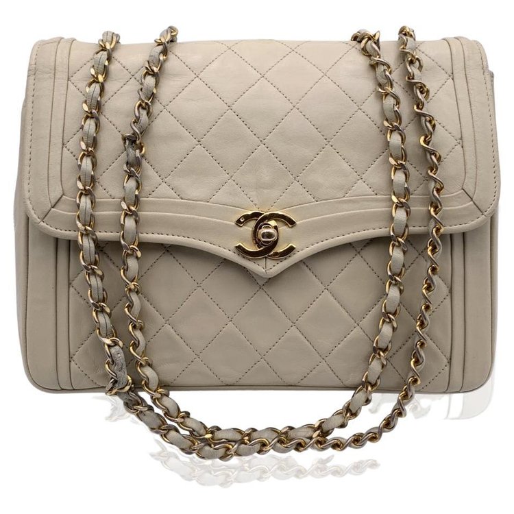 Chanel Mini Quilted Flap Crossbody Bag in Red Lambskin Leather