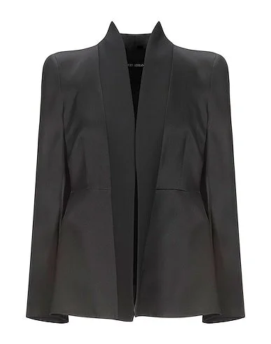 Giorgio Armani Silk Tuxedo Jacket with Opaque Satin Details