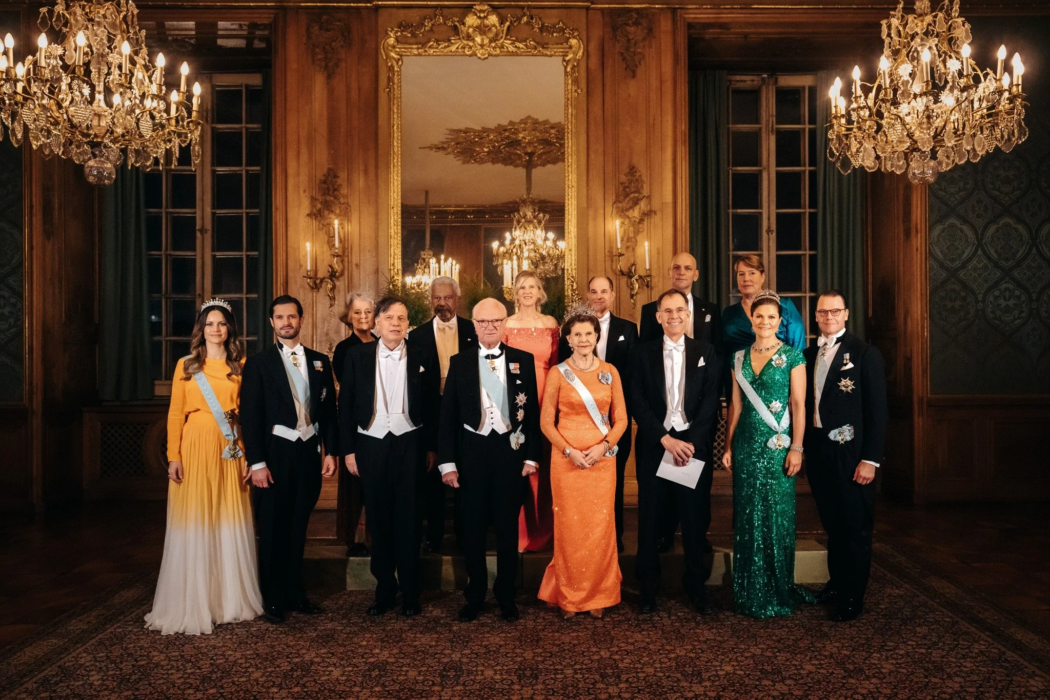 Swedish Royal Family hosts gala dinner for Nobel laureates