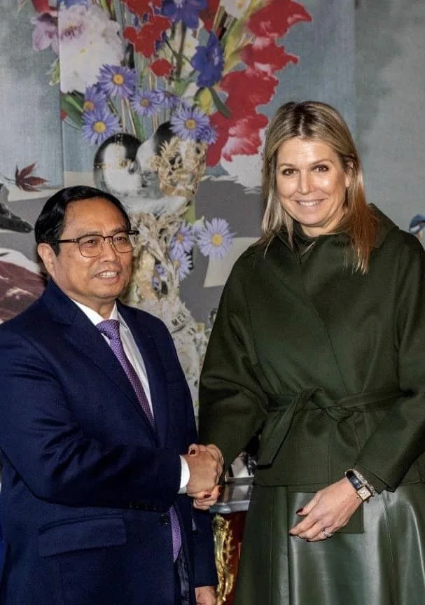 Queen Maxima meets Prime Minister Pham Minh Chinh of Vietnam