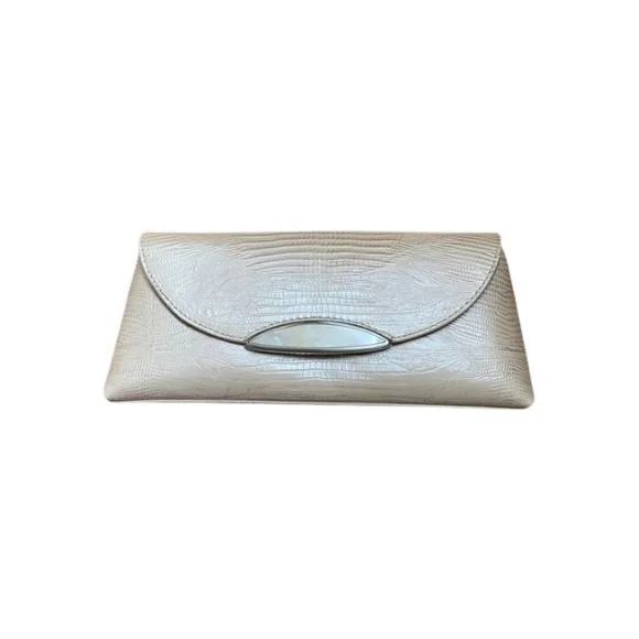 Ann Taylor Pearl Detail Clutch