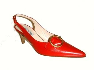 Marzio Leather Buckle Pumps