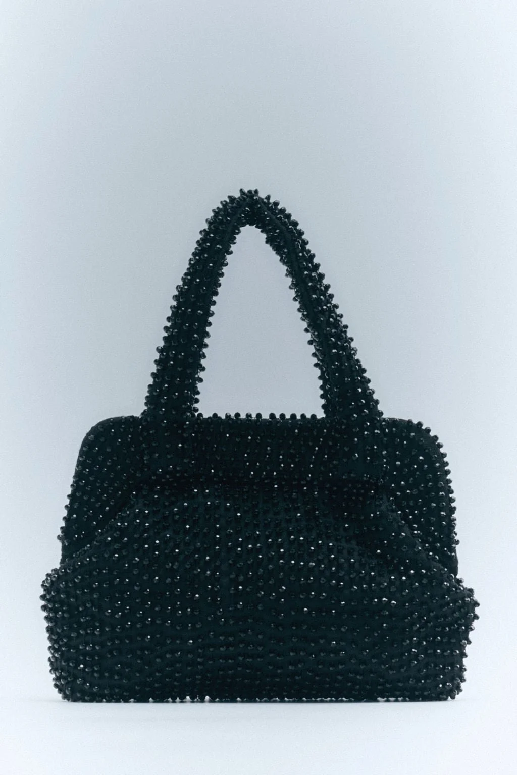 Zara Beaded Mini Bucket Bag