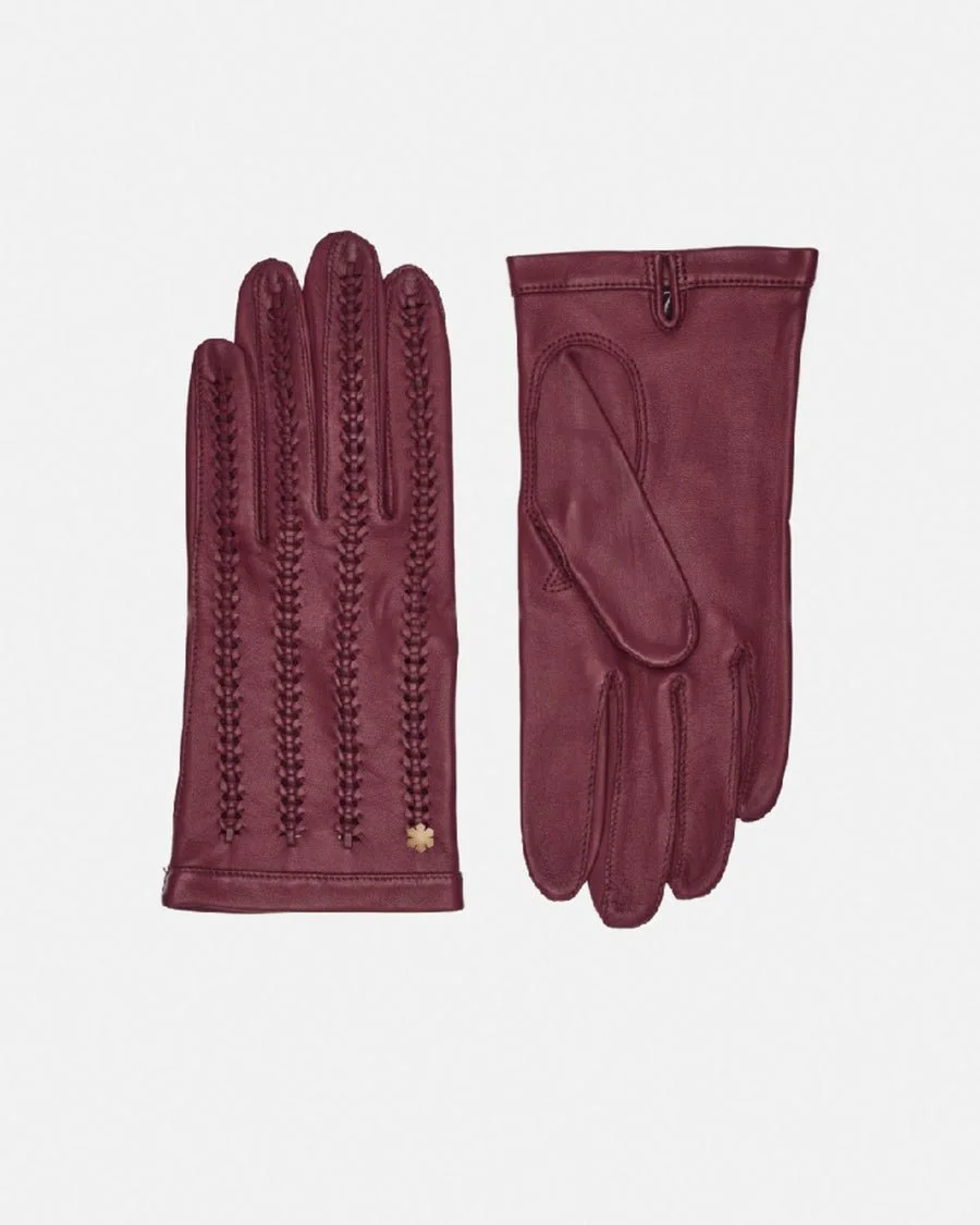 Rhanders Emma Gloves in Wine