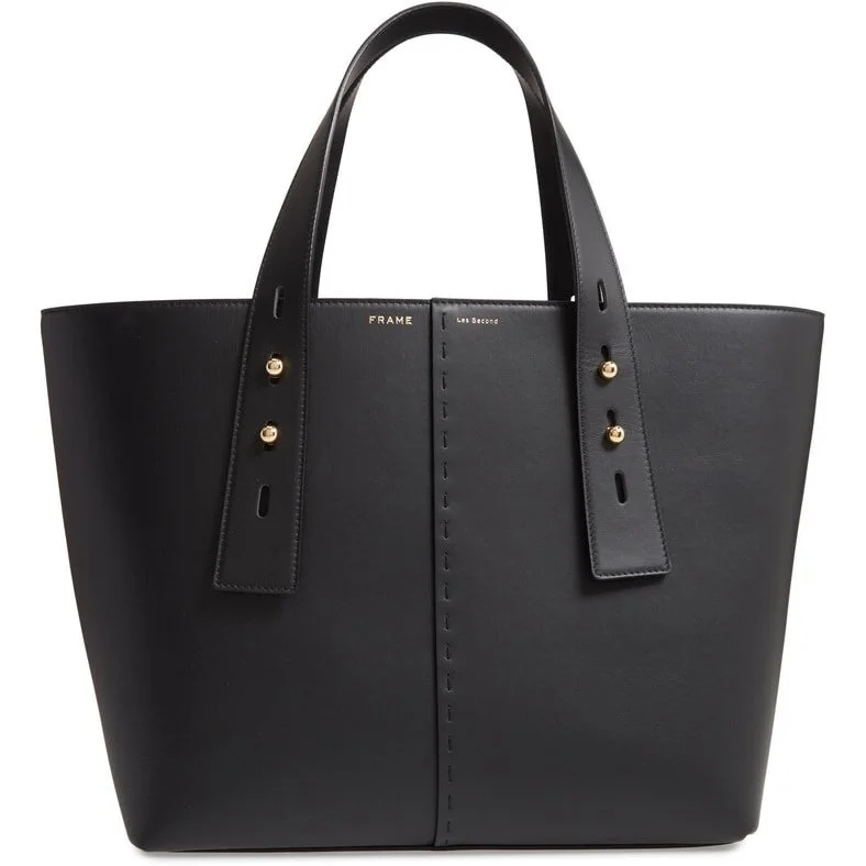 Frame Les Second Medium Tote in Black