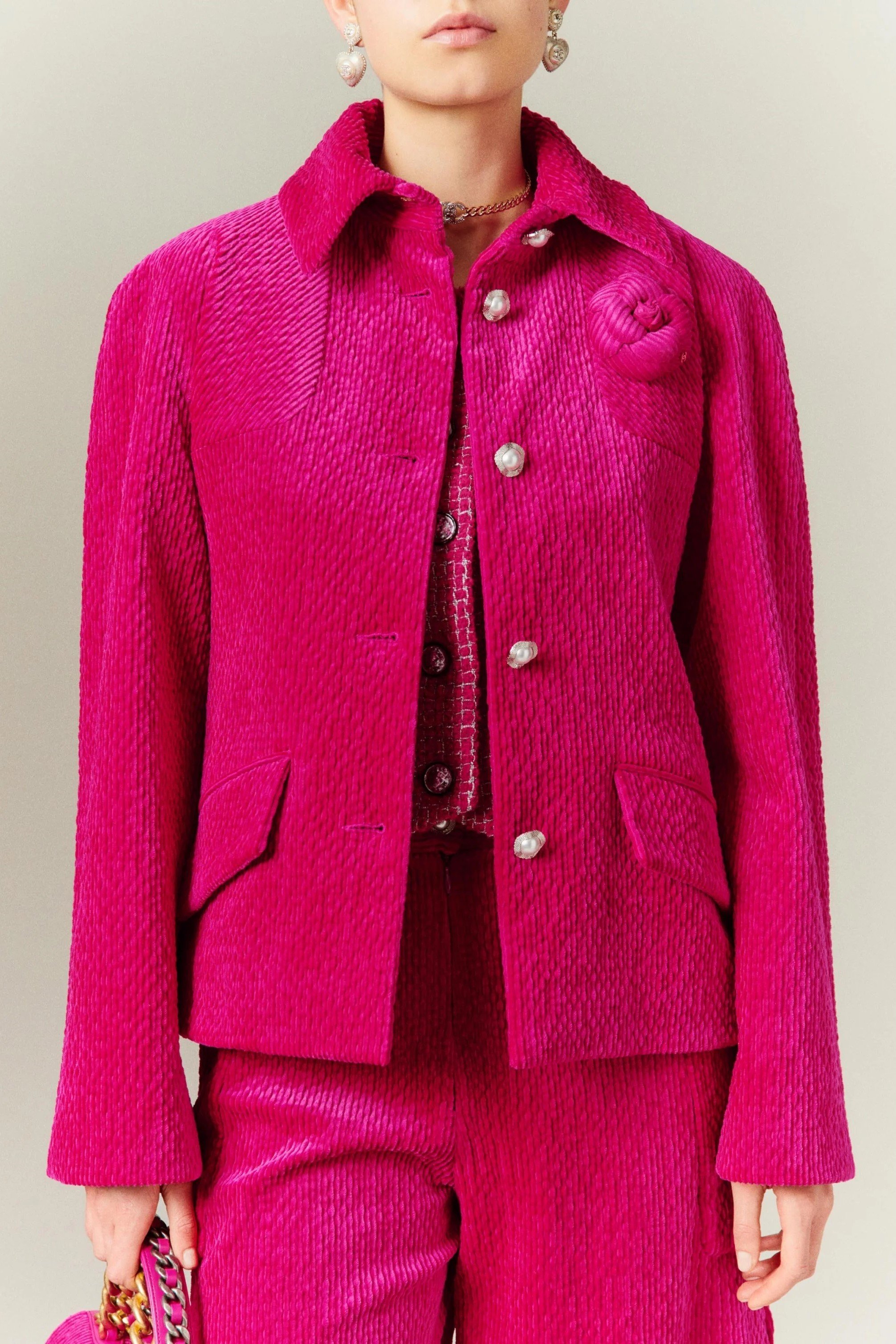 Chanel Corduroy Jacket with Pearl Buttons.jpg