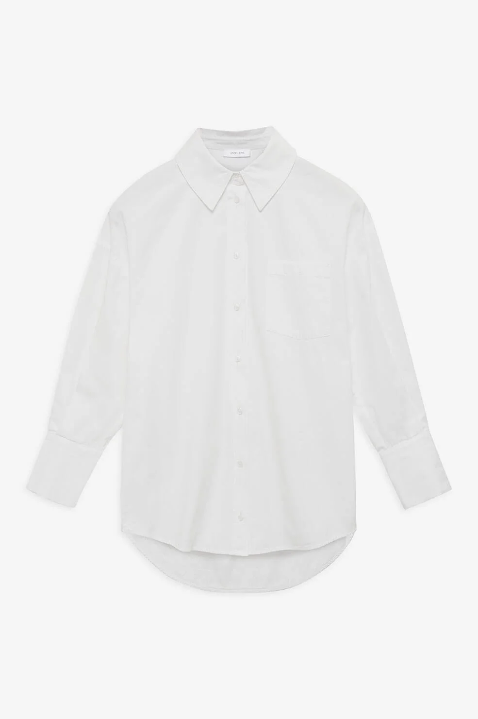 Anine Bing Mika Shirt in White