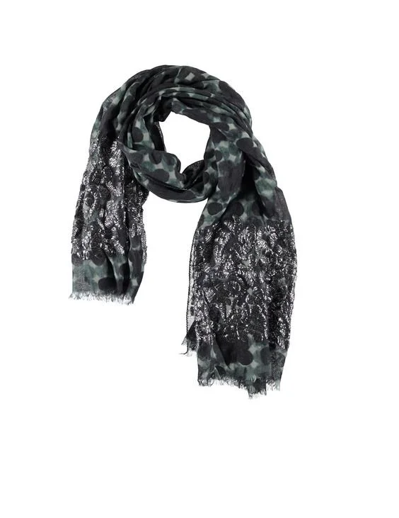 Essentiel Antwerp Blue Dot Scarf