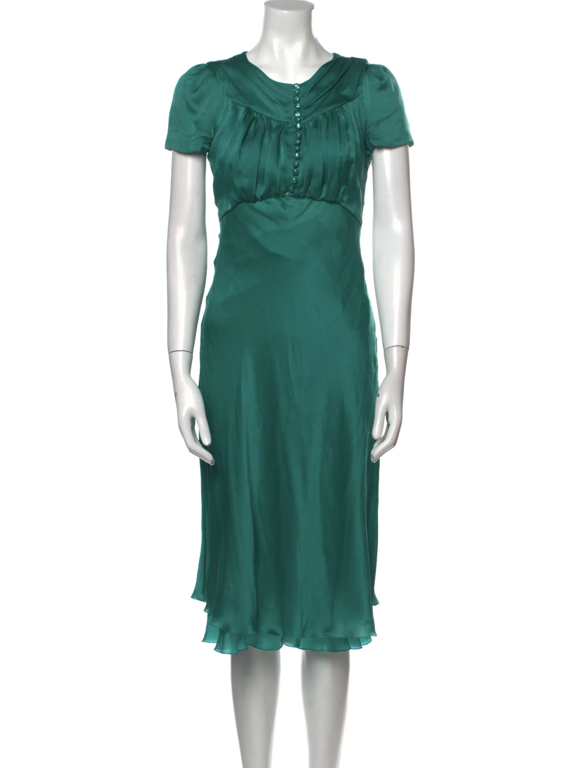 Moschino Crew Neck Knee-Length Dress