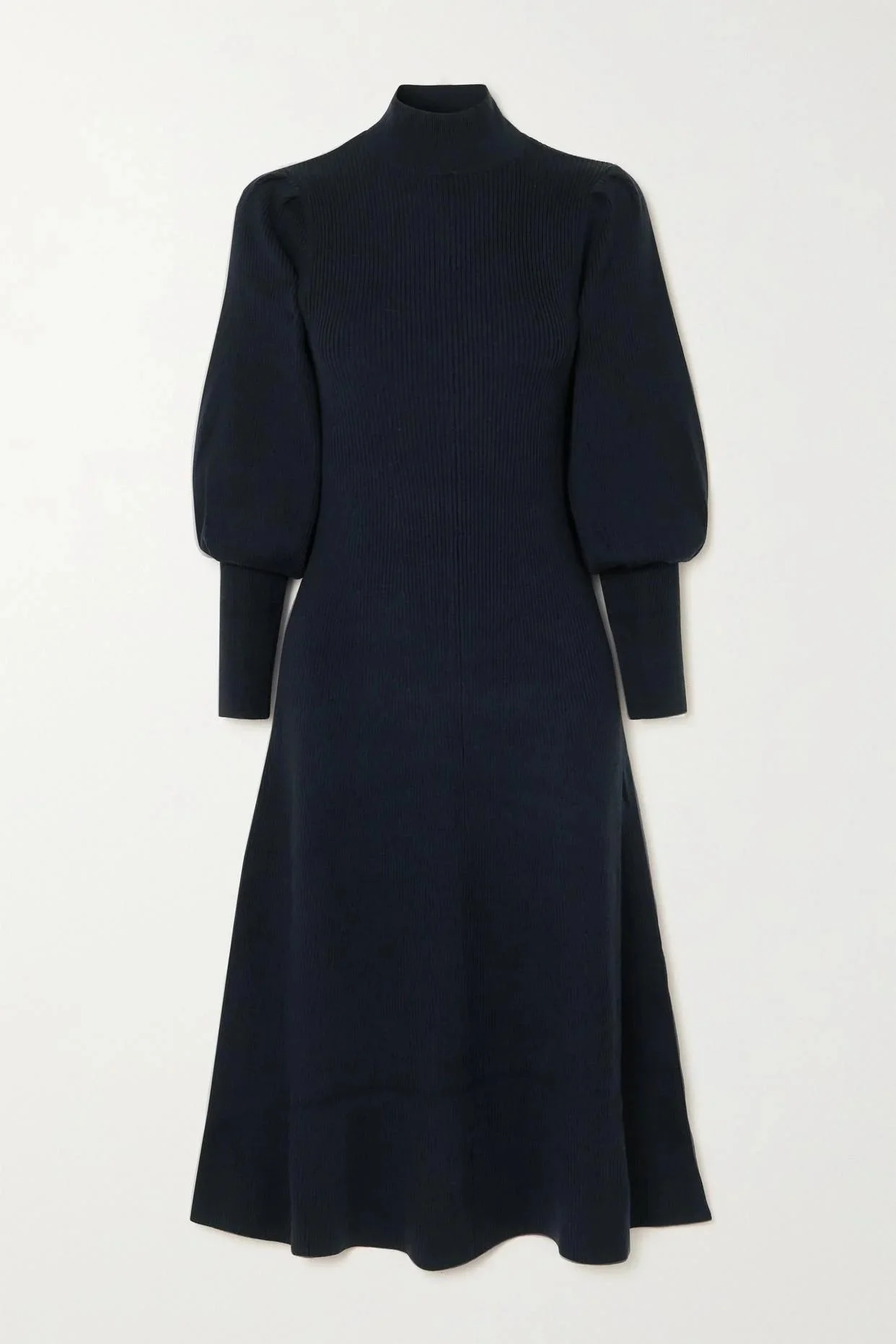 Cefinn Eva Knit Dress in Navy