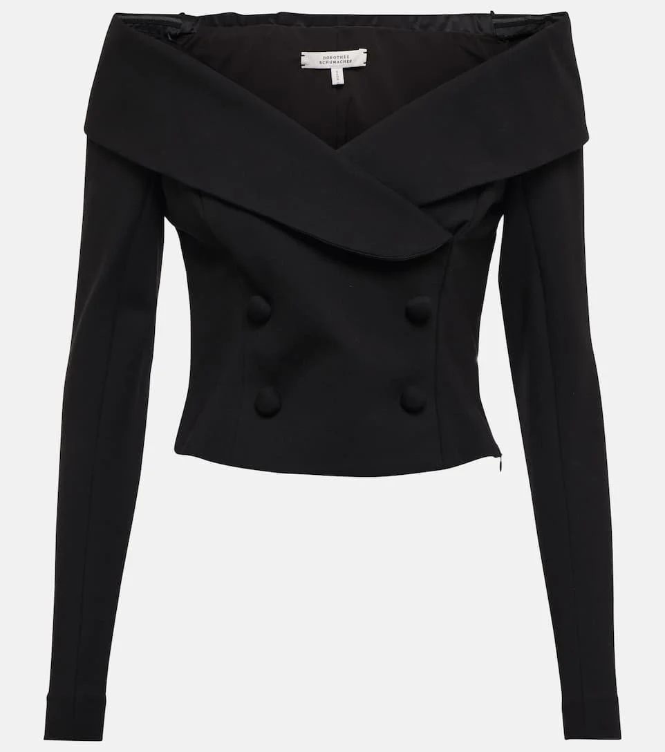 Dorothee Schumacher Emotional Essence Double Breasted Top