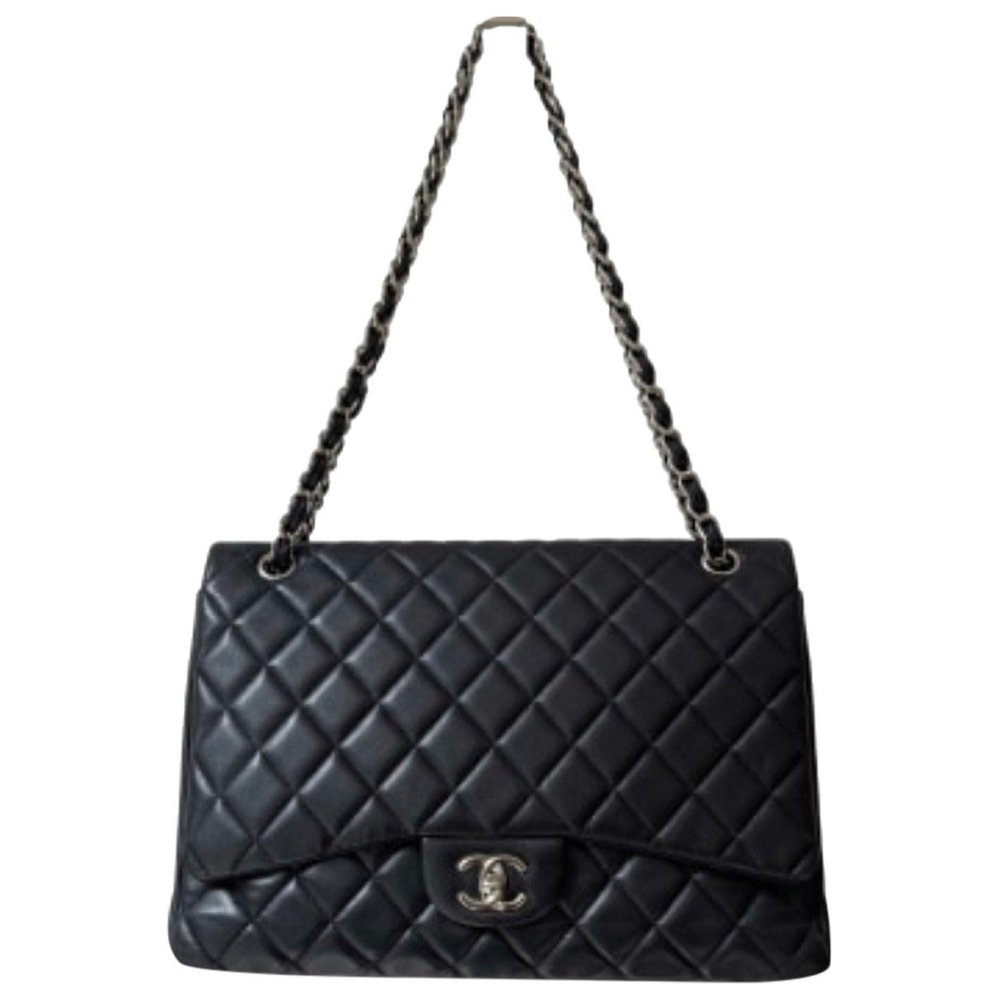 Chanel Classic Jumbo Maxi Bag in Black — UFO No More
