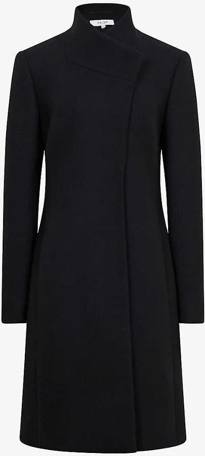 Reiss Mia Coat in Black