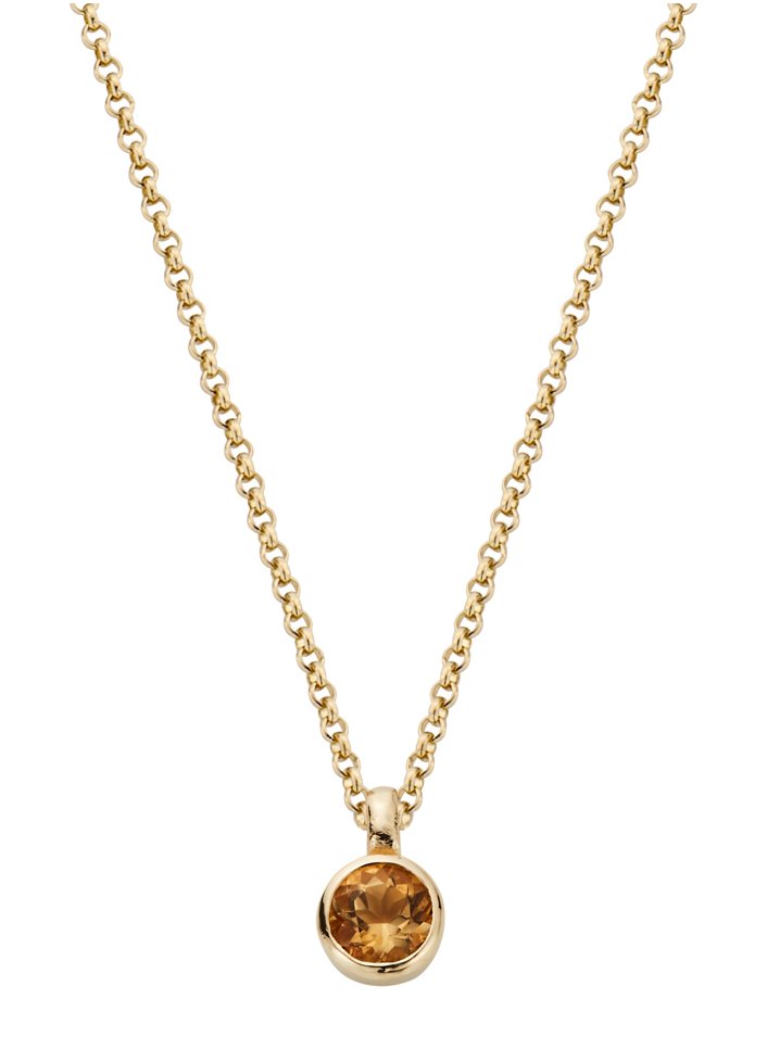 Daniella Draper Baby Treasure Necklace in Gold Citrine — UFO No More