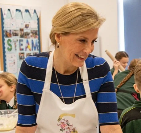 The Countess of Wessex visits Connaught School and Heatherwood Hospital