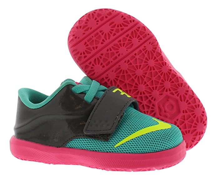 Nike KD VII Kids Shoes Hyper JadeHyper PinkDark Base GreyVolt.jpg