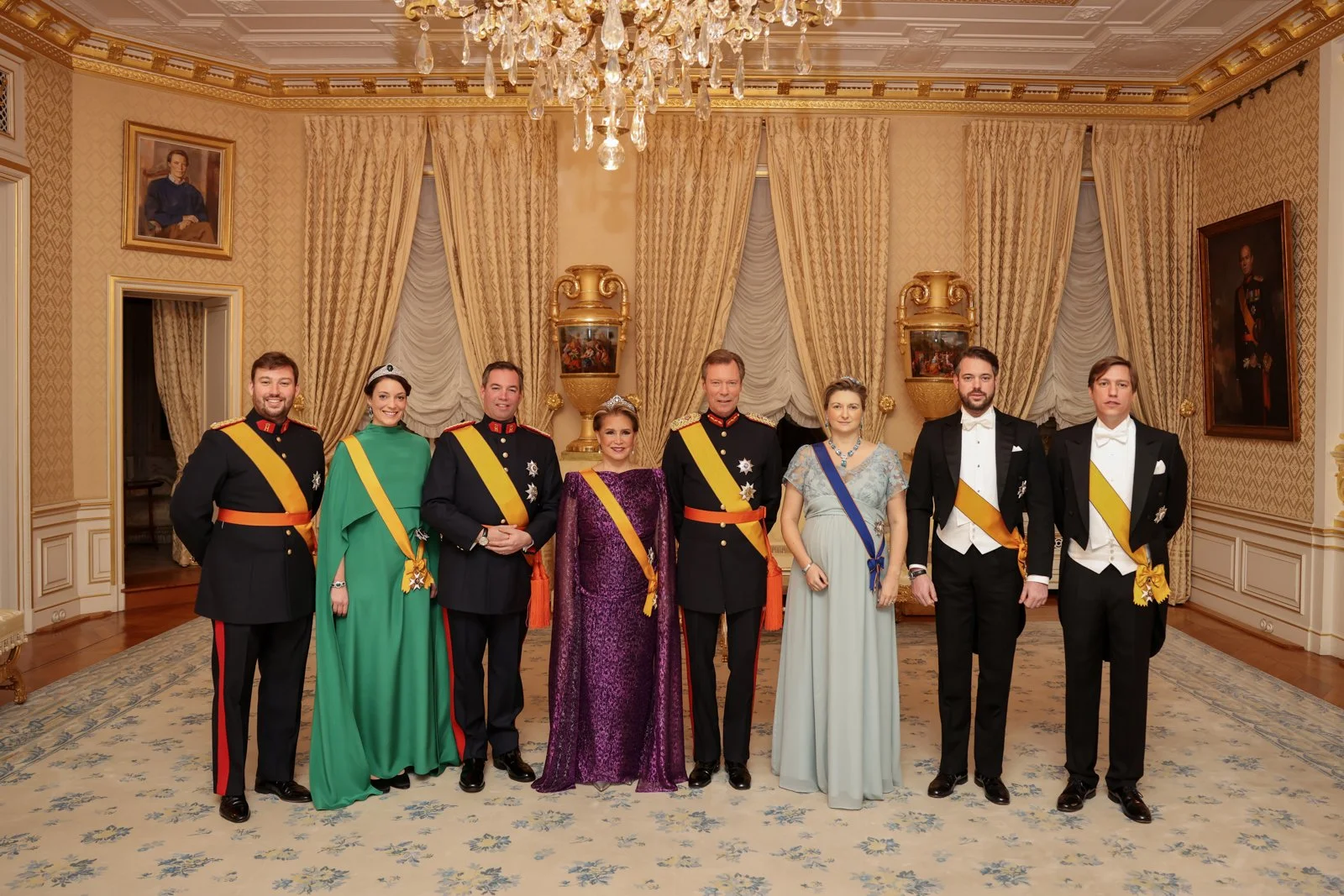 Grand Ducal Family hosts New Year Reception