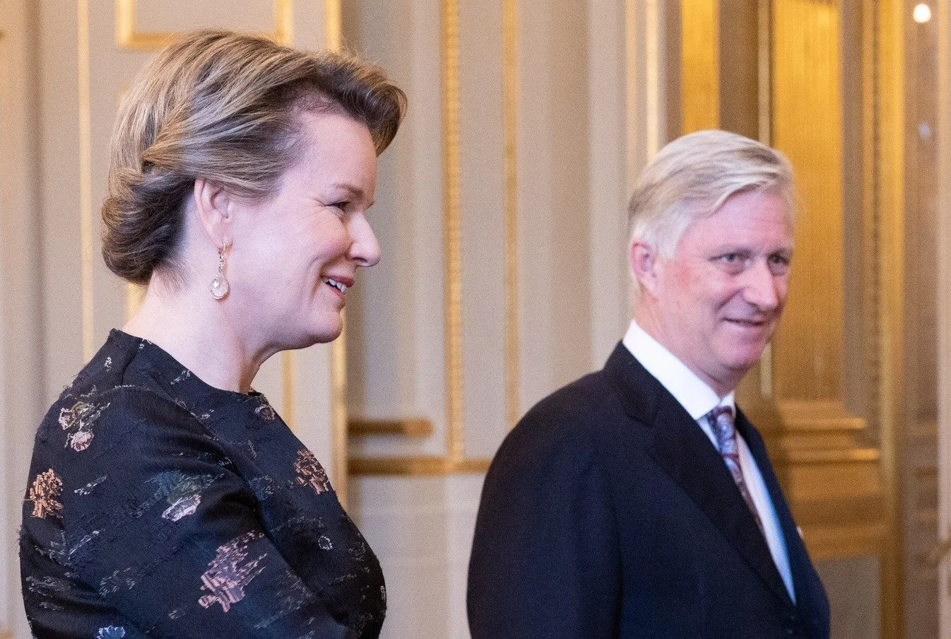 King Philippe and Queen Mathilde host New Year Reception for European institutions Leaders