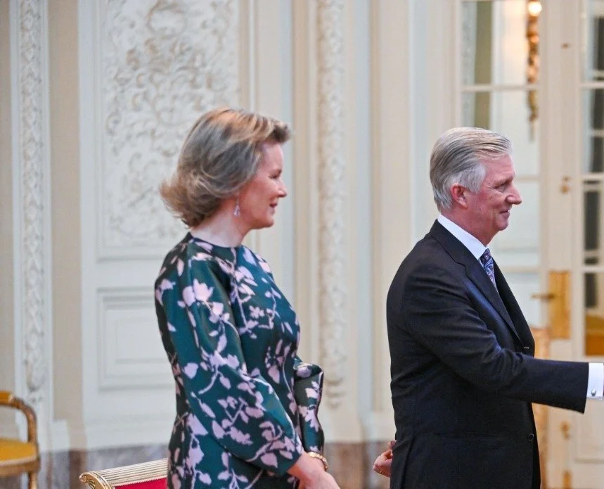 King Philippe and Queen Mathilde host New Year Reception for NATO and SHAPE Members