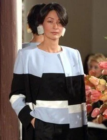 Gerald Watelet Couture Colorblock Top