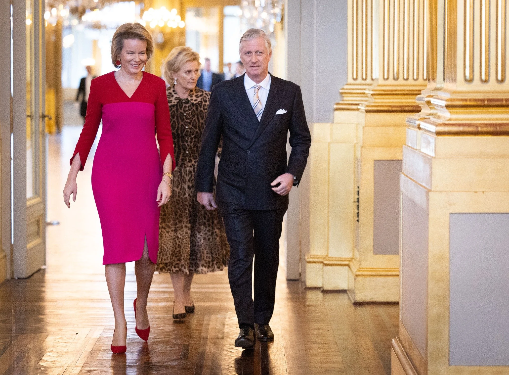 King Philippe, Queen Mathilde, and Princess Astrid host New Year Reception