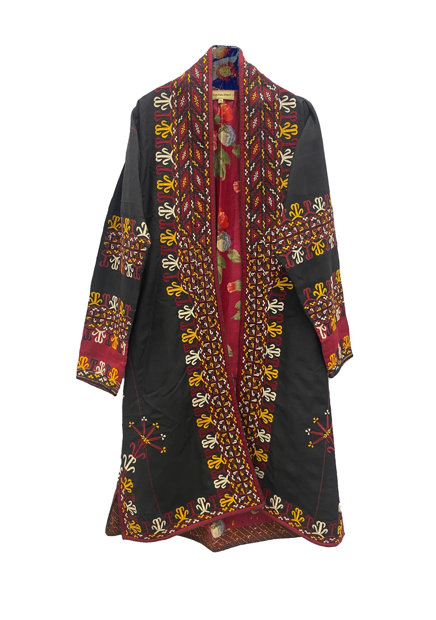 Muzungu Sisters Turkmen Coat in Black.jpg