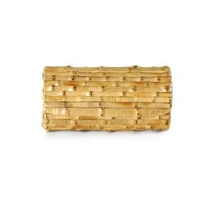 Glorinha Paranaguá Bamboo Clutch