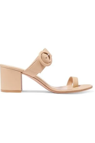 Gianvito Rossi 65 Buckled Leather Sandals