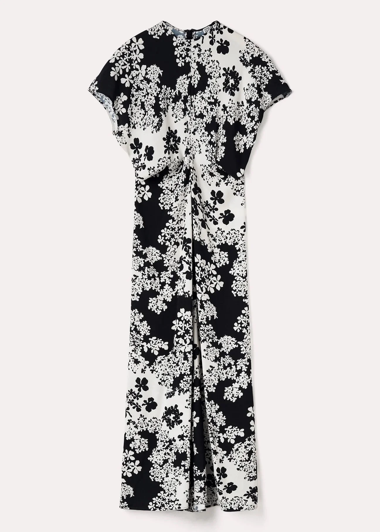 Toteme Slouch Waist Dress in Floral